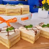 Bananowiec na biszkopcie