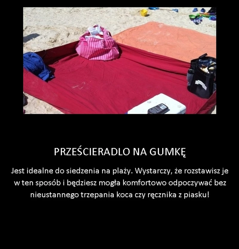 Genialny plażowy trik!