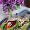 Tortilla z gyrosem i warzywami