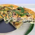 Quiche lorraine ze szparagami