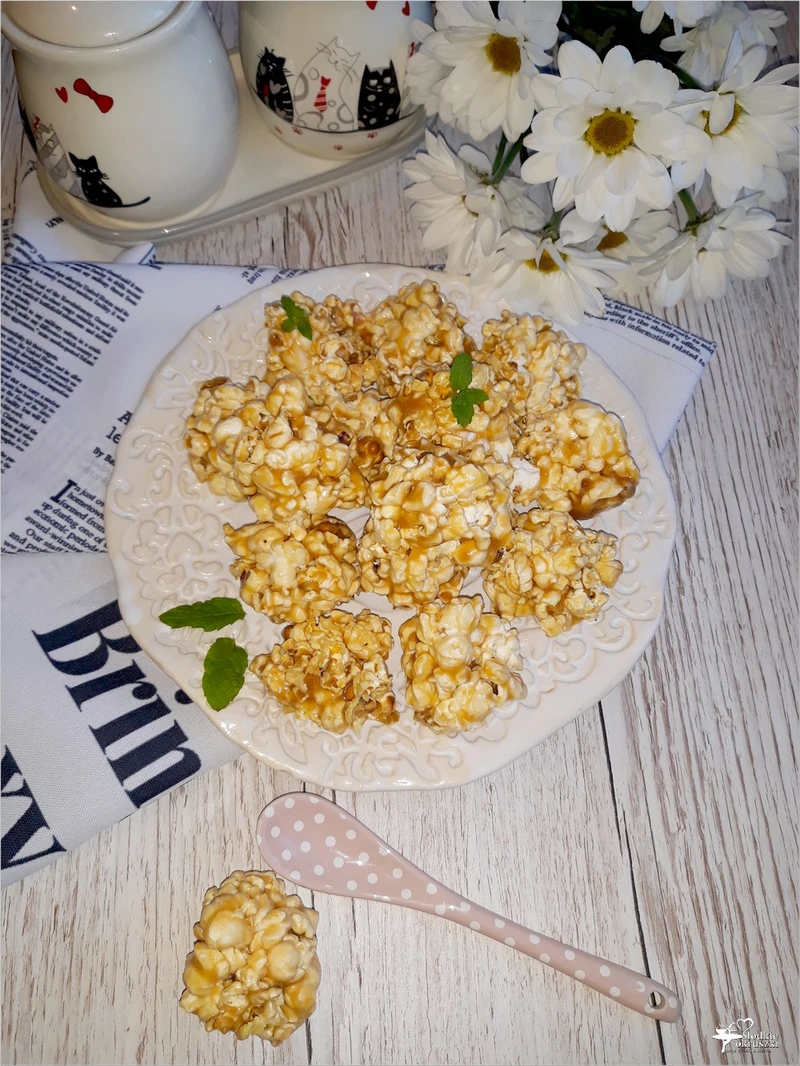 Krówkowe szyszki z popcornu – hit imprez!