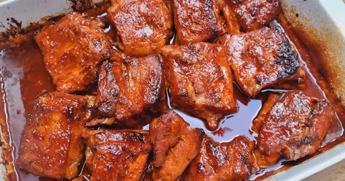 Amerykańskie żeberka barbecue