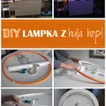 DIY Lampka z hula hop