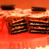 Mini brownies z Oreo i masłem orzechowym
