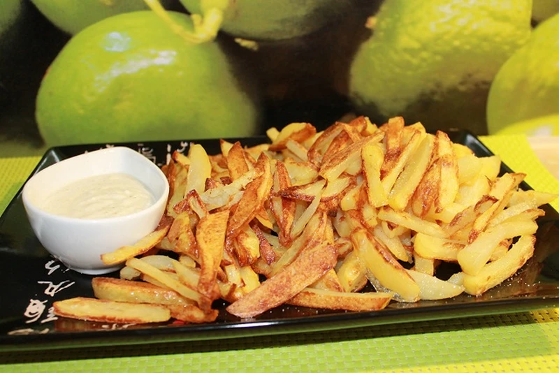 Pieczone frytki