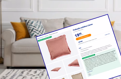 Te poduszki z Action za 19 zł odmienią starą nudną kanapę! Łatwe czyszczenie, a aksamit i frędzle robią wrażenie wow
