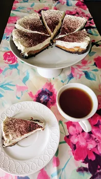 Ciastoorzechowo-bananowe z kokosową śmietaną-> bez glutenu, laktozy, cukru, jajek, pieczenia