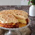 Bajecznie pyszny sernik z kremem kajmakowym