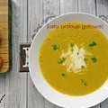 Słodka zupa krem z kukurydzy