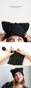DIY- wełniana czapka