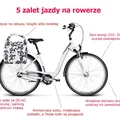 5 zalet jazdy na rowerze