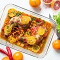 Udka kurczaka w sosie pomidorowo-pomarańczowym