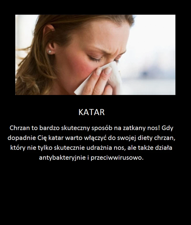 Jak pozbyć się kataru