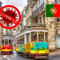 Portugalia: stan klęski żywiołowej. Na lotnisku nie wystarczy już tylko certyfikat covidowy.