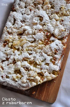 Ciasto z rabarbarem