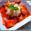 Ravioli  w sosie pomidorowym