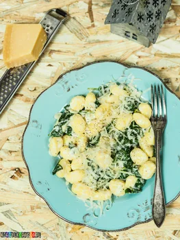 Gnocchi ze szpinakiem w 10 minut