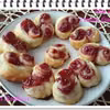 Mini ciasteczka z ciasta francuskiego