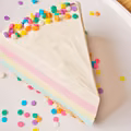 Pastelowy sernik na zimno