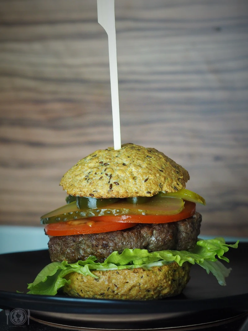Złote keto bułki lniane (Paleo, LowCarb)