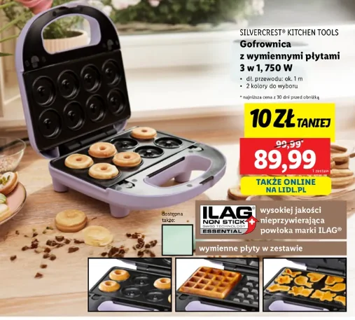 Zdjęcie Robi gofry, mini pączki i misie z ciasta! Gofrownica z Lidla 3 w 1 teraz w mega cenie! #1