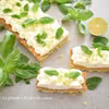 Bazyliowa tarta z kremem limonkowym