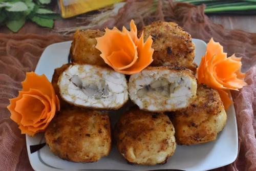 Kotlety mielone z pieczarkami