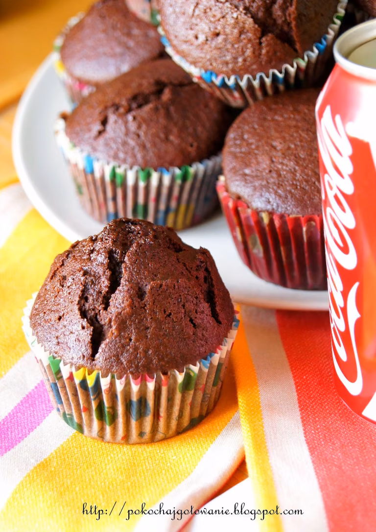 Muffiny z coca-colą
