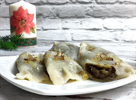 Pierogi z kapustą i grzybami – bez nich nie ma Wigilii