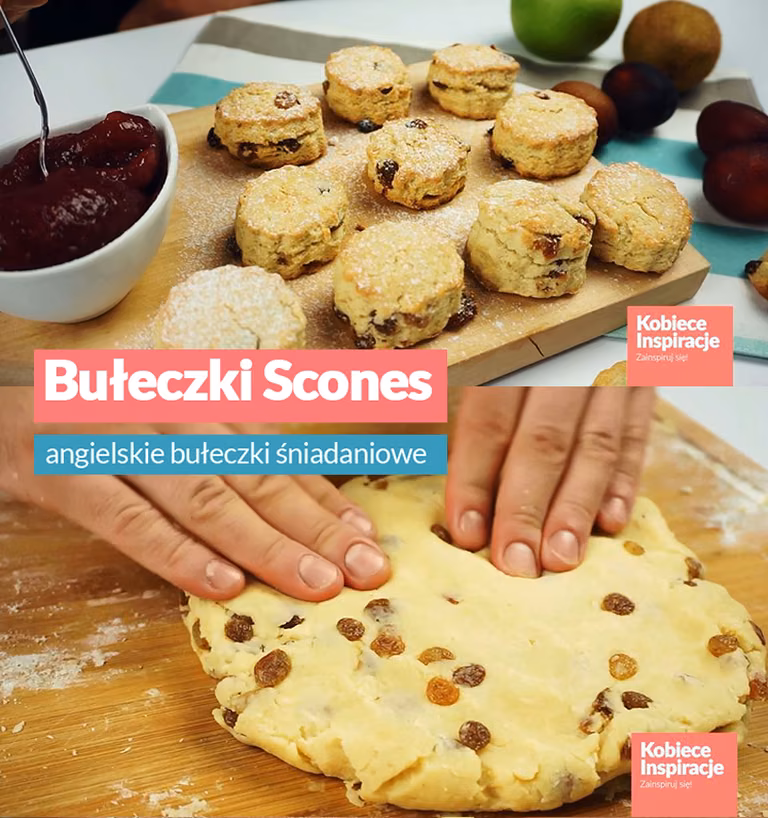 Bułeczki Scones - angielskie bułeczki śniadaniowe