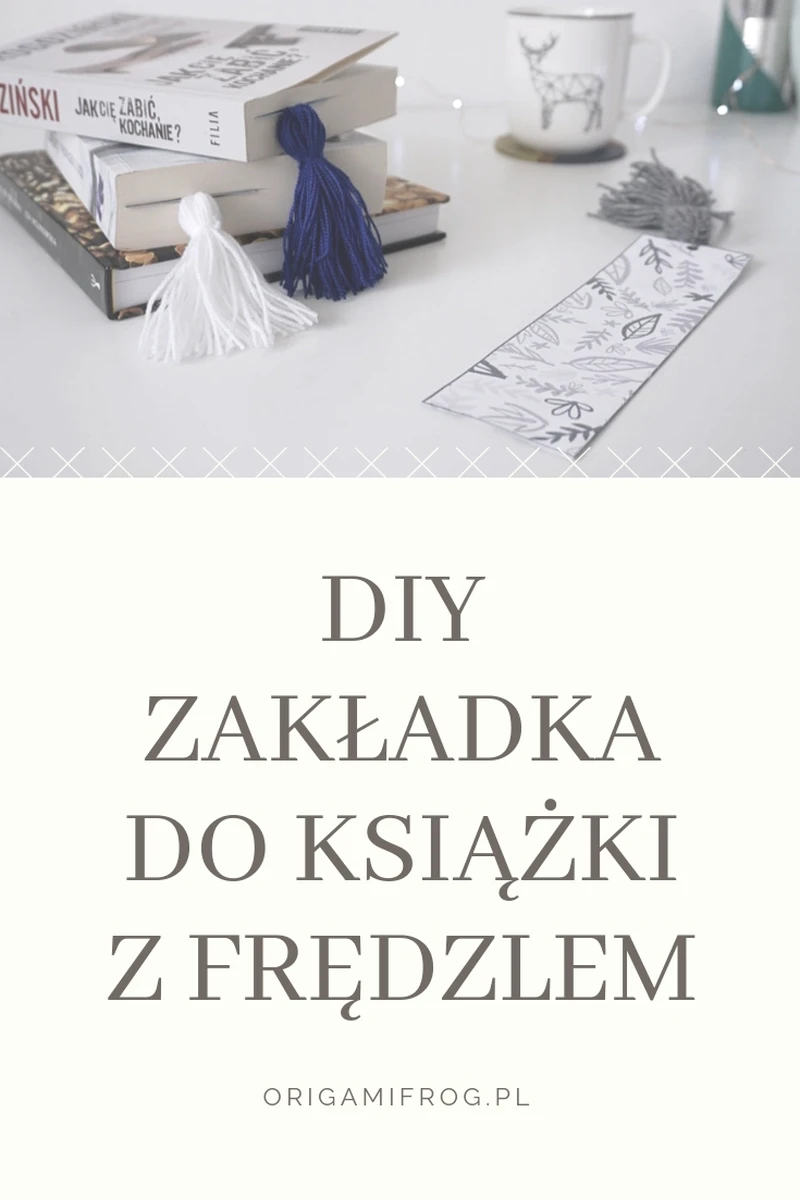 DIY Zakładka do książki z frędzlem