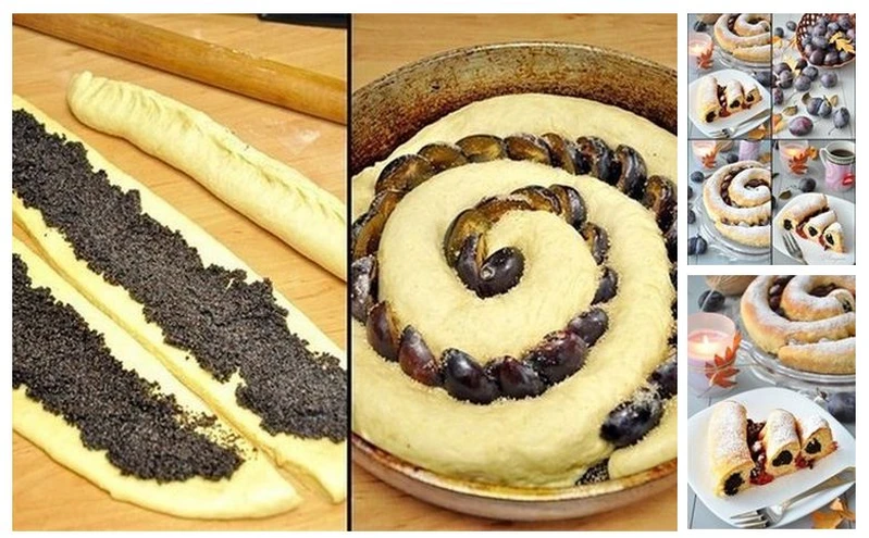 Pomysł na ciasto drożdżowe