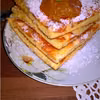 Waniliowo-serowy omlet z konfiturą pomarańczową