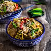 Chow mein z kurczakiem - chińska patelnia