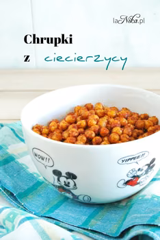 Chrupki z ciecierzycy - zdrowa przekąska