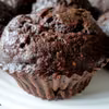 Zdrowe czekoladowe muffinki z cukinii