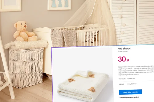 Miękko, cieplutko i uroczo! Kocyk sherpa z misiami za 30 zł to must-have dla każdego maluszka!