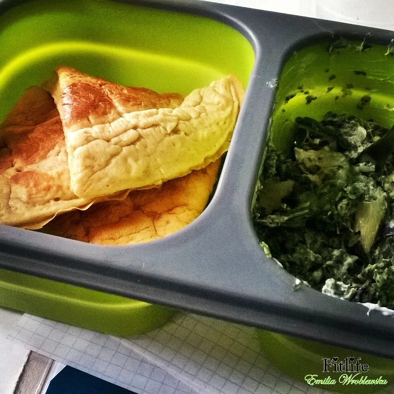 OMLET, SZPINAK, CUKINIA - LUNCHBOX