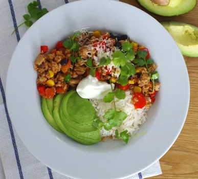 Chili con carne drobiowe