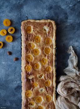 Tarta migdałowa z mirabelkami