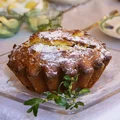 Babka z ricottą, czekoladą i bakaliami