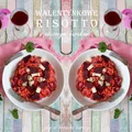 Różowe risotto z pieczonymi burakami