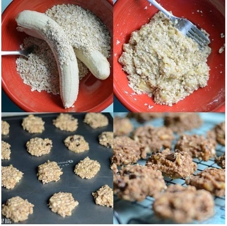 Ciasteczka bananowe :) Pychotka!