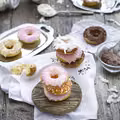 Mini donuty z piekarnika
