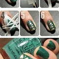 Manicure z choinką