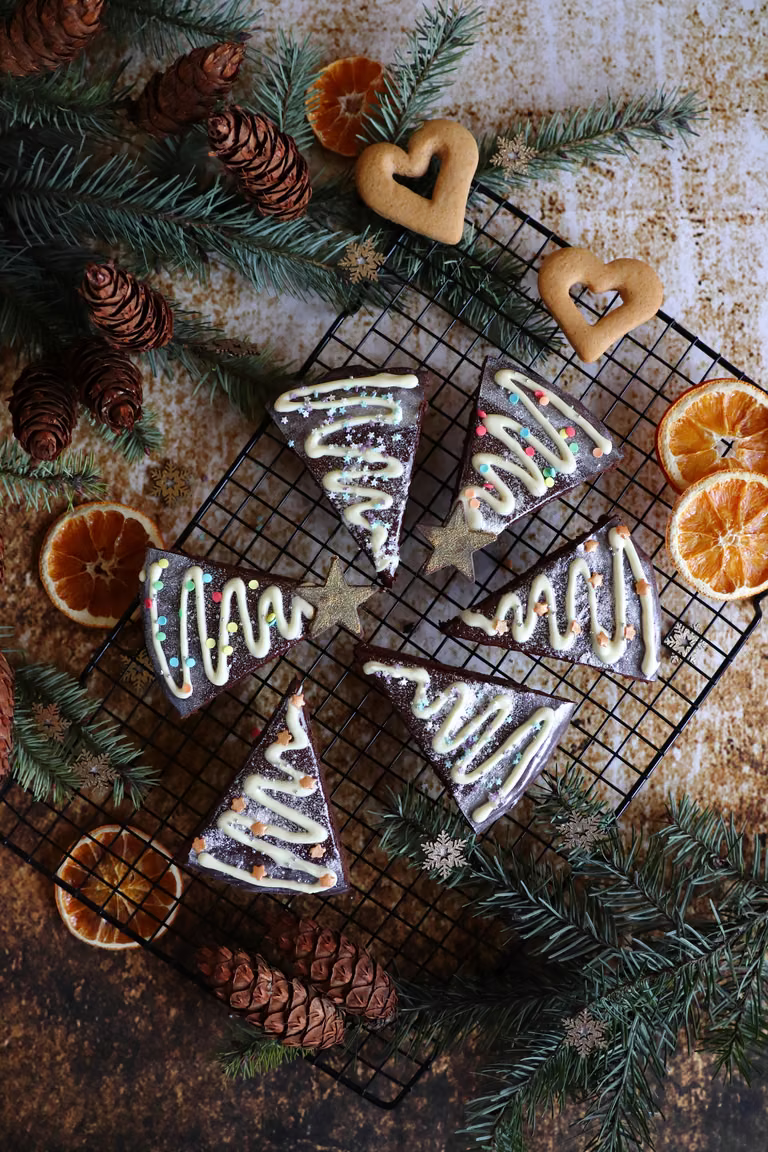 Czekoladowe choinki