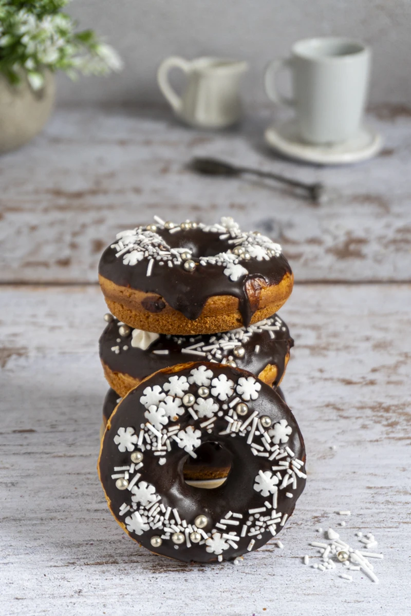 Donuty z piekarnika