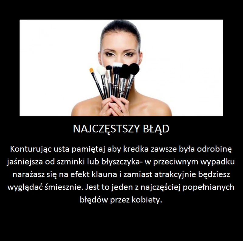 Najczęściej popełniany błąd podczas makijażu