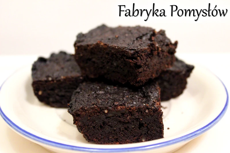 Migdałowe brownie (bez glutenu, bez laktozy)