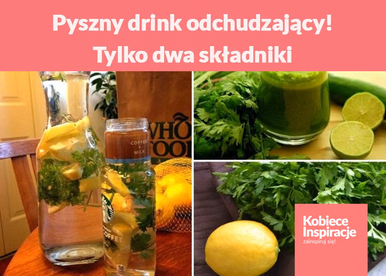 Pyszny drink odchudzający! Tylko dwa składniki